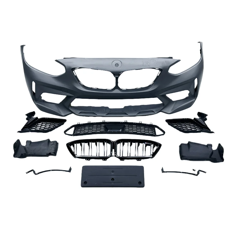 

Suitable for 17-23 1 Series F52 Retrofit Upgrade M2C Thunder Version Front Bumper Grille Surround Body Surround
