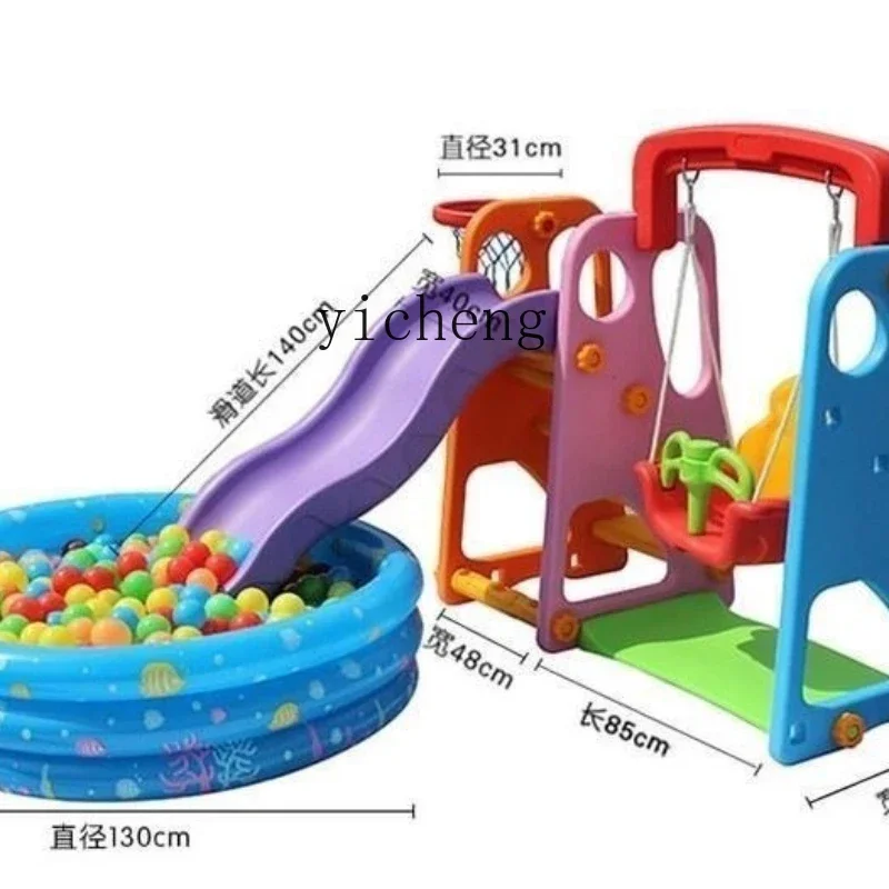 

XL Slide Outdoor Small Toys Children's Facilities Home Stairs to Swing Combination