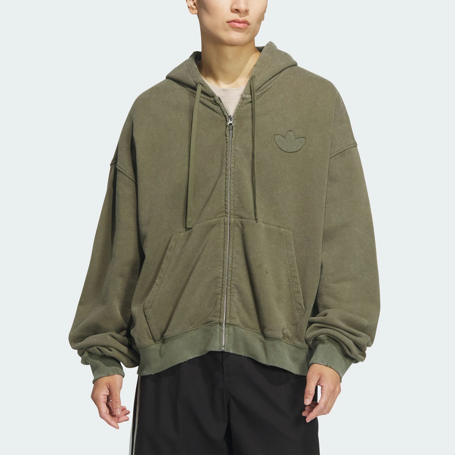 

Adidas Originals Men's Loose Warm Hooded Jacket JM7286