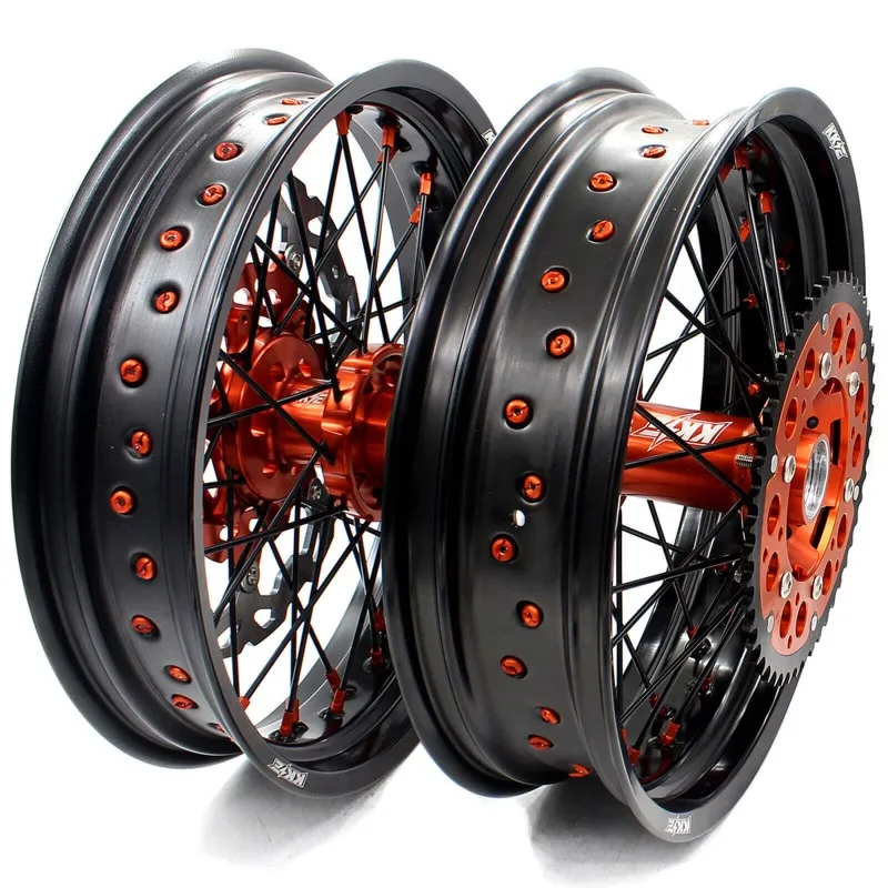 

【2025】 17-дюймовые диски для мотокросса, подходят для KTM SX SX-F XC-F XC XCW 2003-2024 со звездочкой и тормозным диском