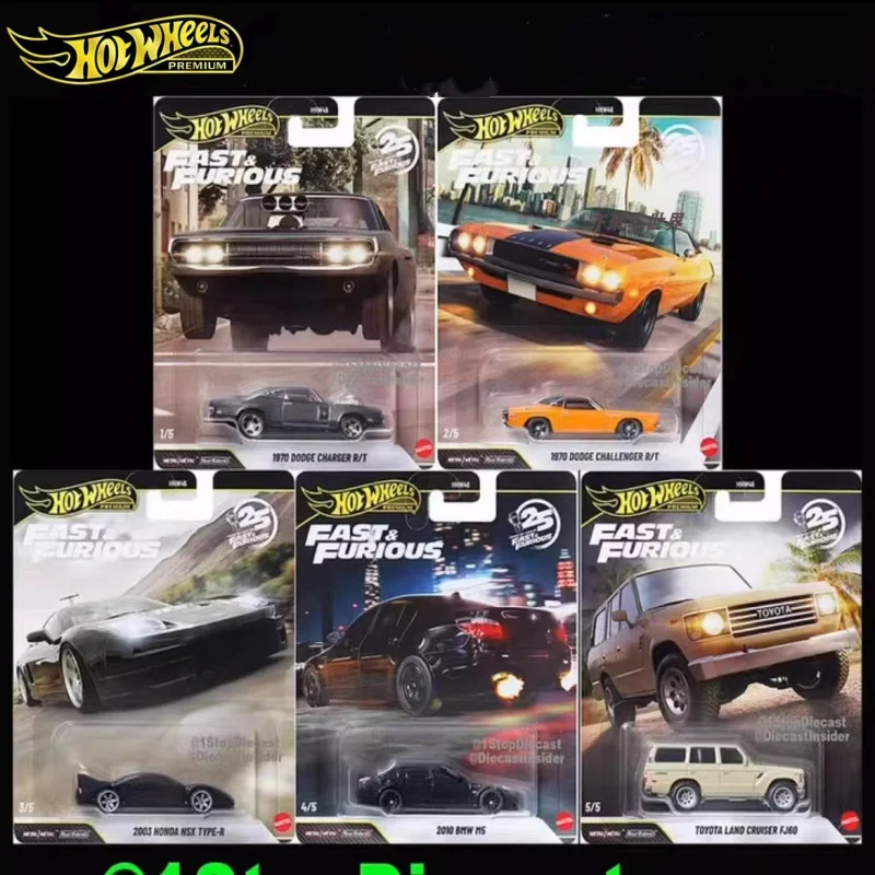 

Hot Wheels 2026 Fast & Furious Series Car Model HNW46 1/64 BMW M5 Honda NSX Toyota Land Cruiser Dodge Diecast Car Model Boy Gift