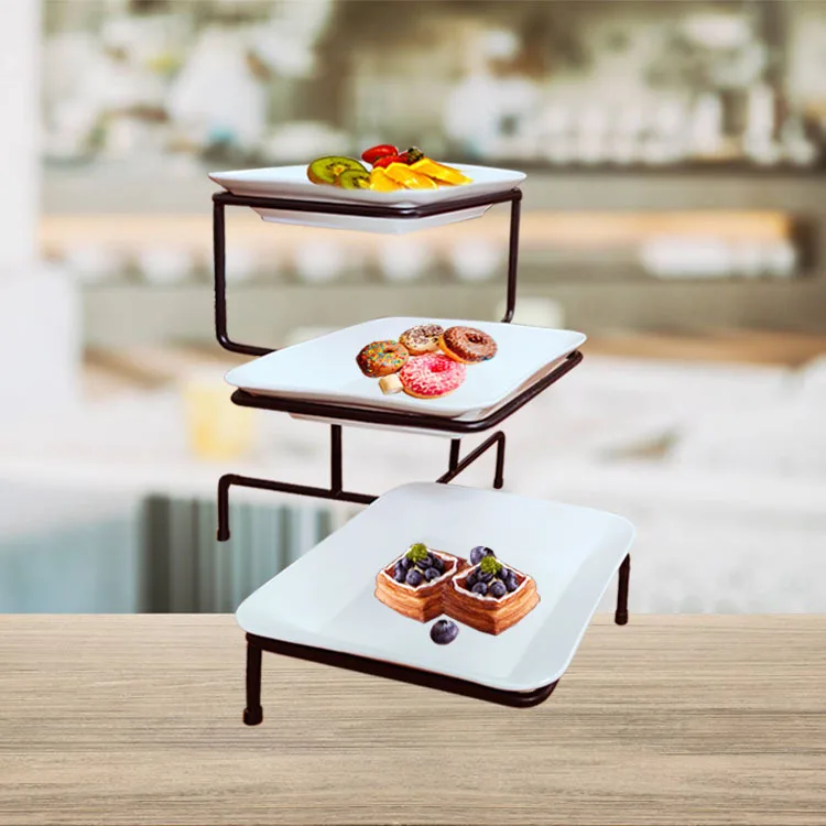 

Подходит для гостиничного буфета, подставка для дим-сама, подставка для фруктовых выпечек, двухслойная и трехслойная керамическая подставка для еды, капуста.