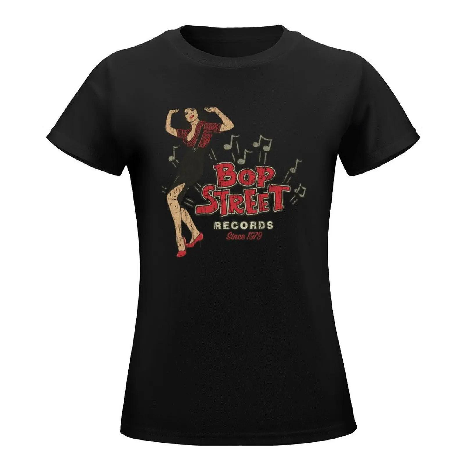 Bop Street Records 1979 T-Shirt anime clothes shirts graphic tees summer blouses woman 2024