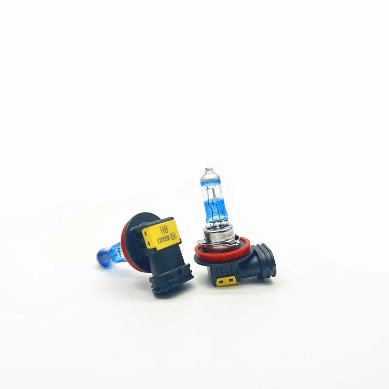

2Pcs H8 Halogen Bulbs 55W Night Walkerauto Car Light Headlight bulb Headlights fog lamps light running 12V Warm yellow light