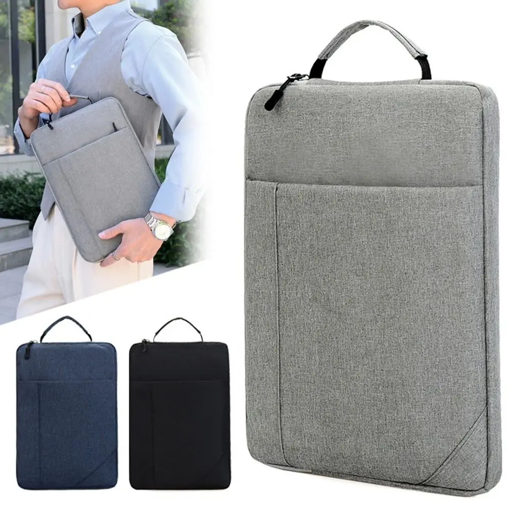 

Durable Oxford Cloth Laptop Sleeve Bag Wateproof Wear-resistant Protective Laptop Case with Pocket Laptop Briefcase Travel