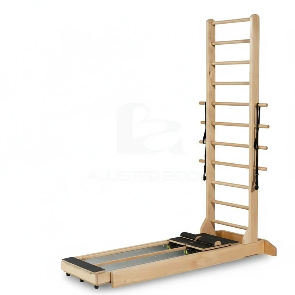 

Dual-Track Pilates Slide Rail, Yoga Stretching Trainer, Core Strength Fitness Gear, Home Gym Body Shaping Equipment