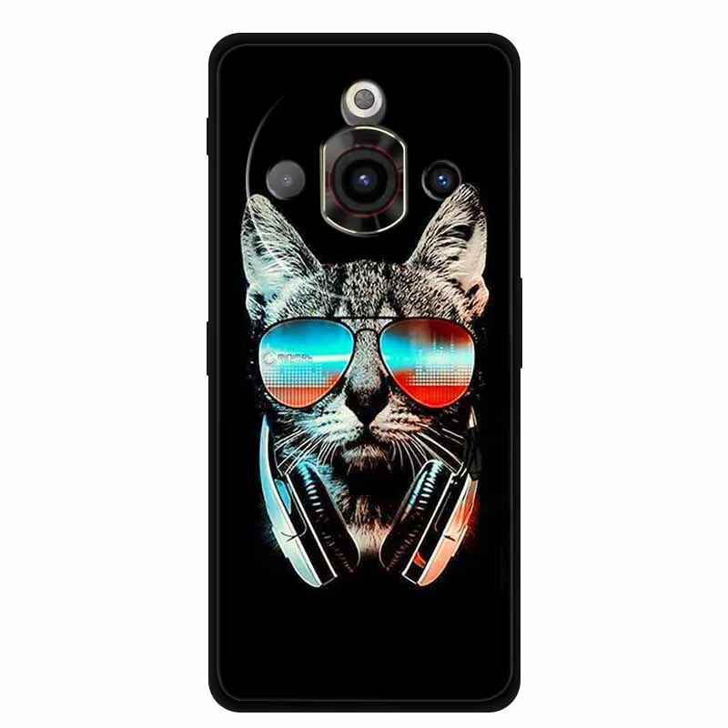 For ZTE NUBIA FOCUS PRO 5G Case Animals Soft Silicone TPU Phone Cases Back Cover for Z2351N 6.72\