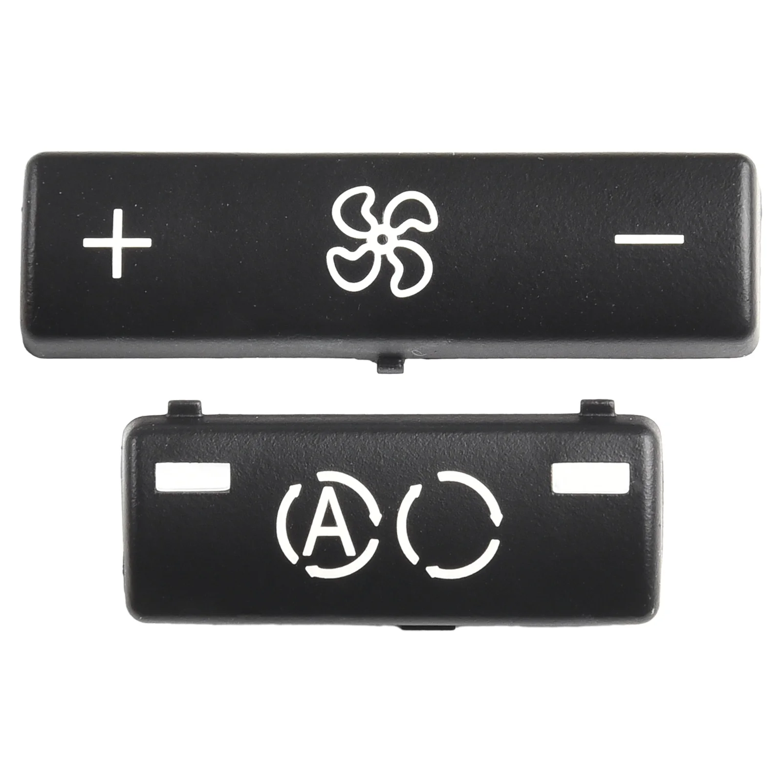 

A/Condition Key Cap Car Climate A C Control Panel 14pieces Auto Parts Black Car Accessories Plastic Elegant Design