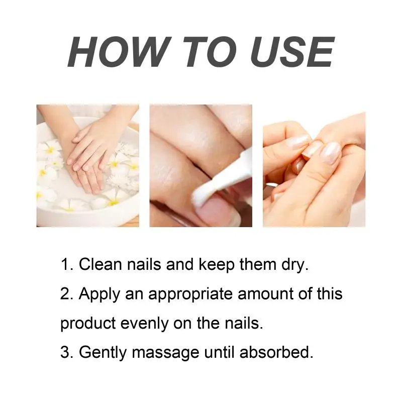 Moisturizing Nail Care Serum for Rotten and Weak Nails Repair and Strengthen Formula Provides LongTerm Brightening for Home Use