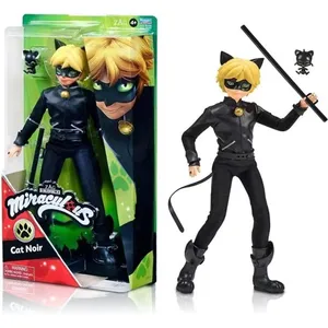 Marienkäfer -Anime -Action -Figur, Marinette Rena Rouge, Cat Noir, Miracle Doll, Geschenkmädchen, 28 cm 12 Hauptverkäufe Lady Bug Geburtstagdekoration - №2
