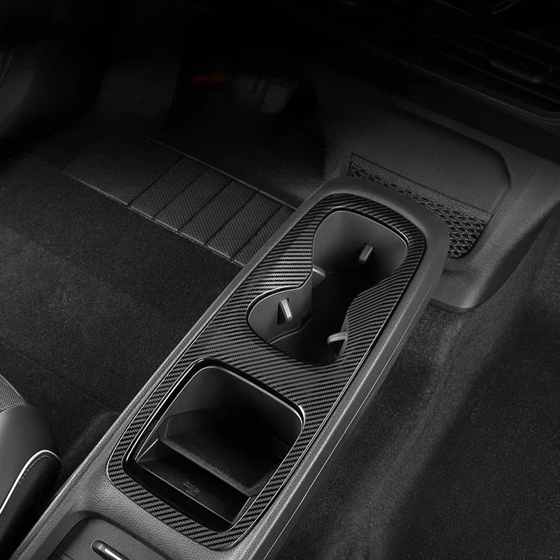 Picture 7: For 2021-2024 VW ID3 Central Control Water Cup Decorative Panel Protective Frame Patch Interior Modification Special Accessories