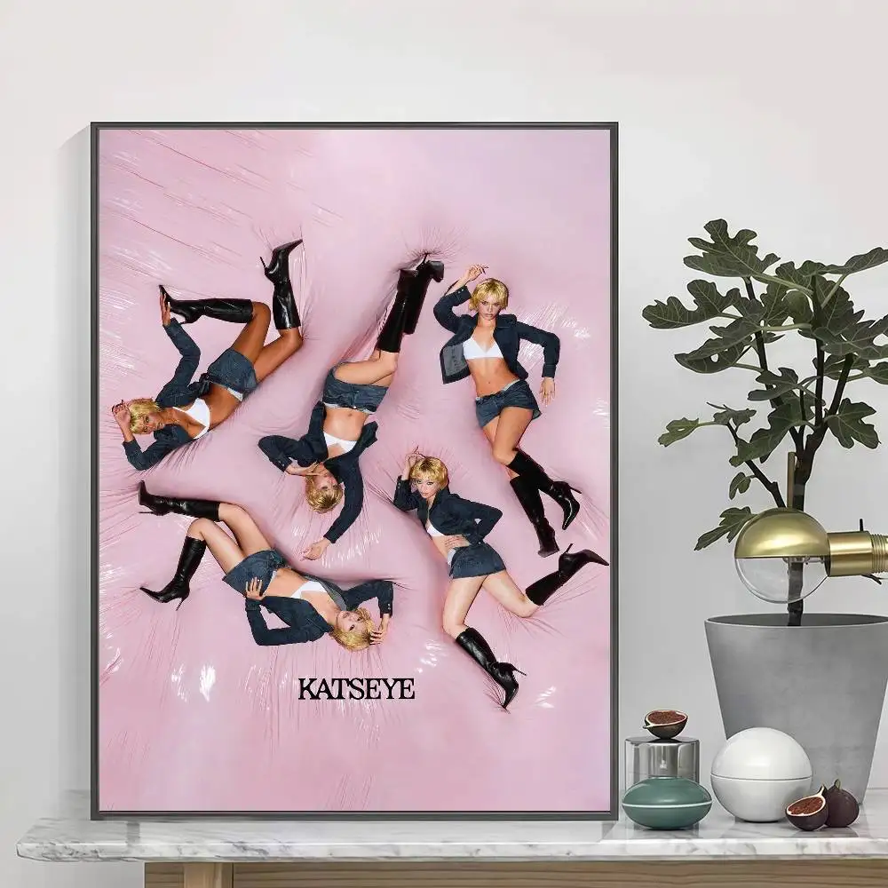 Girl Band K-KATSEYE WILD Peelable Self-adhesive Poster Stickers Are Suitable For Frameless Wall Decoration In A Room - view 4