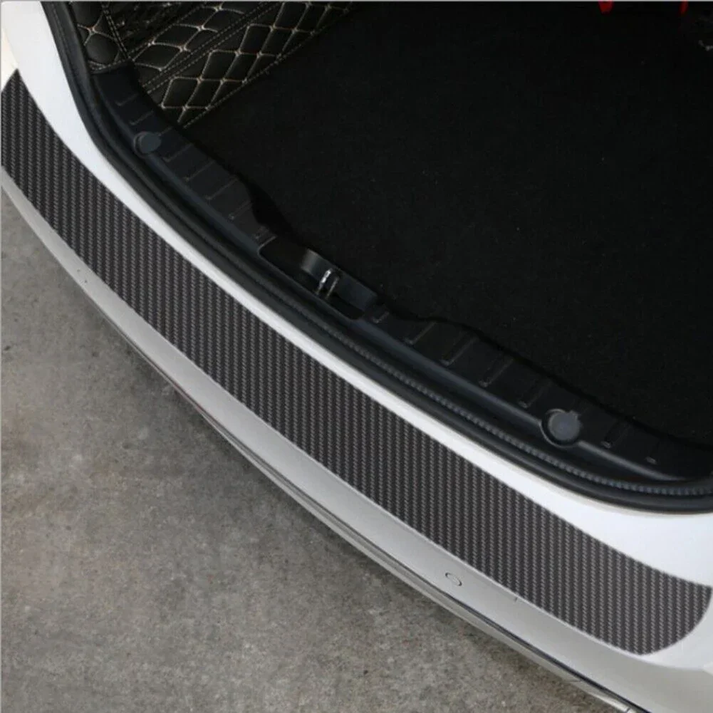 

Car Stickers Car Protect Stickers Car Protect Stickers 1 Sets Black Carbon Fiber Front Door:60x6.8cm Brand New