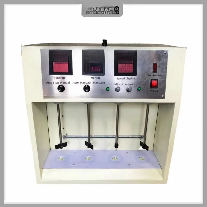4 position numbers, flocculation mixing equipment tank tester and leaching tester