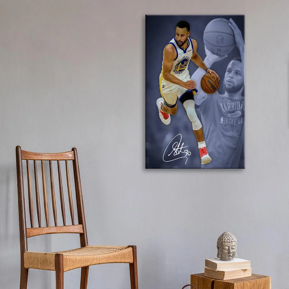 Basketball Star Poster Gallery Basketball Star Wall Art Canvas Painting High-definition Printing Modern Room Decoration Mural