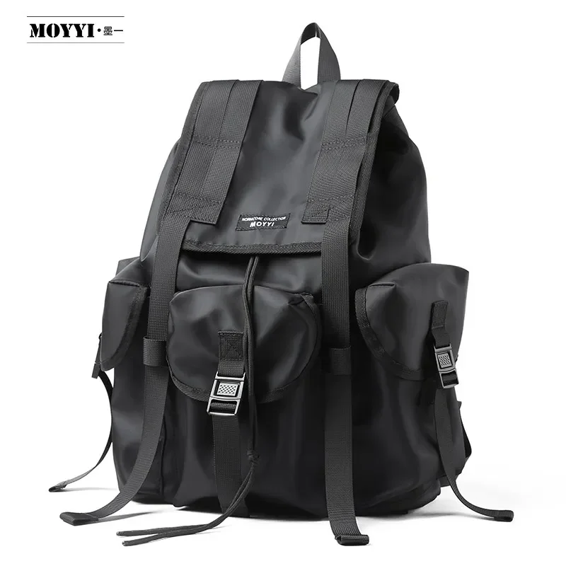 Men Backpack Nylon Waterproof 16inch Laptop Anti Theft Zipper For Teenage Personality College Large Capacity Military Mochila