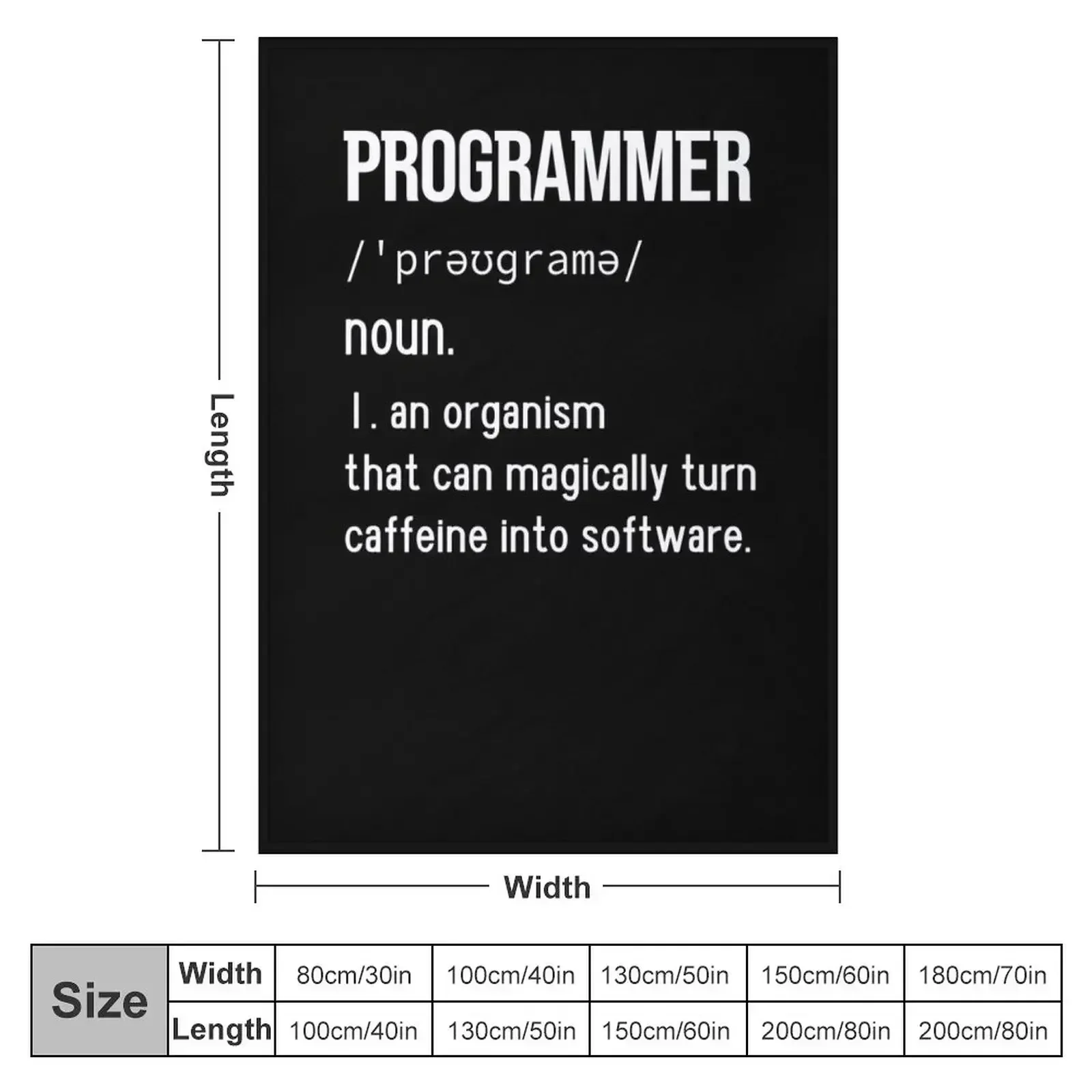 Programmer Programming Vintage Programmer Coder Sayings Throw Blanket Decorative Beds Polar Fashion Sofas Soft Big Blankets