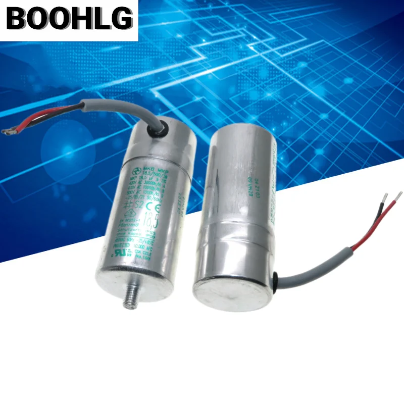 

1PCS MKB MKP 420V 18.5uF 420VAC 18.5/500/36 fan motor starting operation capacitor