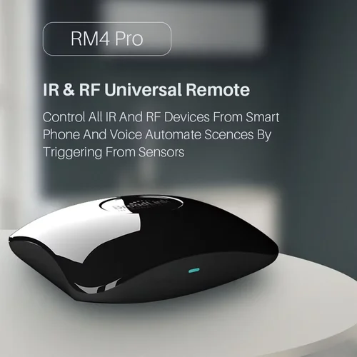 Imagen 1 del producto Broadlink RM4 PRO con enchufe UE/Reino Unido/EE. UU. IR RF wifi Control remoto UNIVERSAL Hub automatización del hogar inteligente TV ventilador de CA Compatible