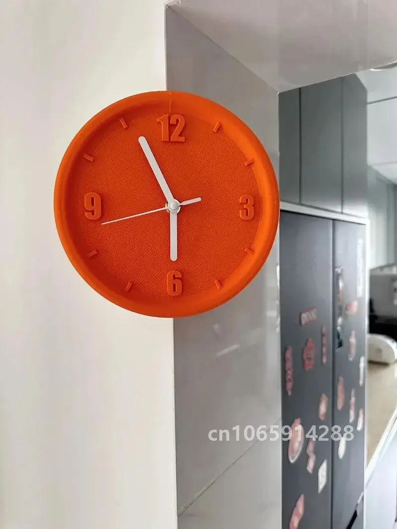 8 Inch Corner Wall Clocks Minimalist Wall Art Clock Bedroom Mechanism Silent Watches Living Room Luxury Desktop Watch Home Decor