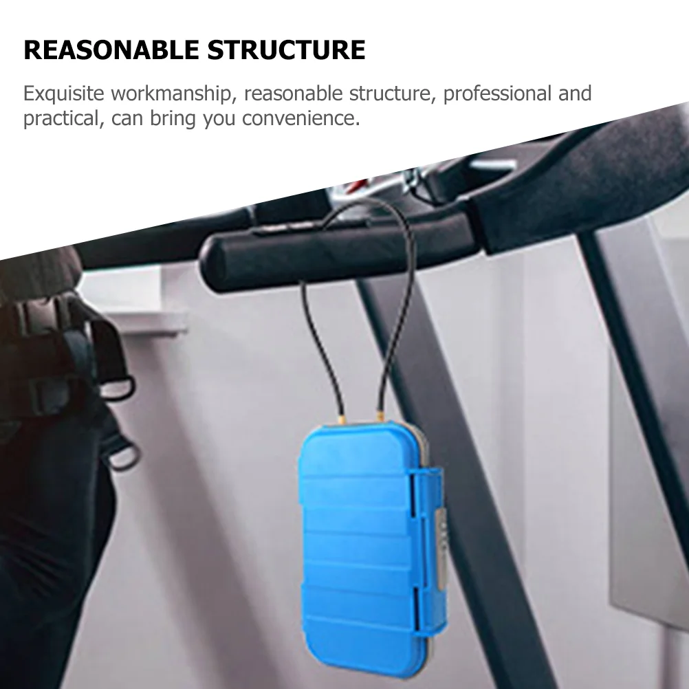 Travel Beach Storage Box Flash Money Organizer Container Safe for Valuables and Phone Case Abs Stand Stable