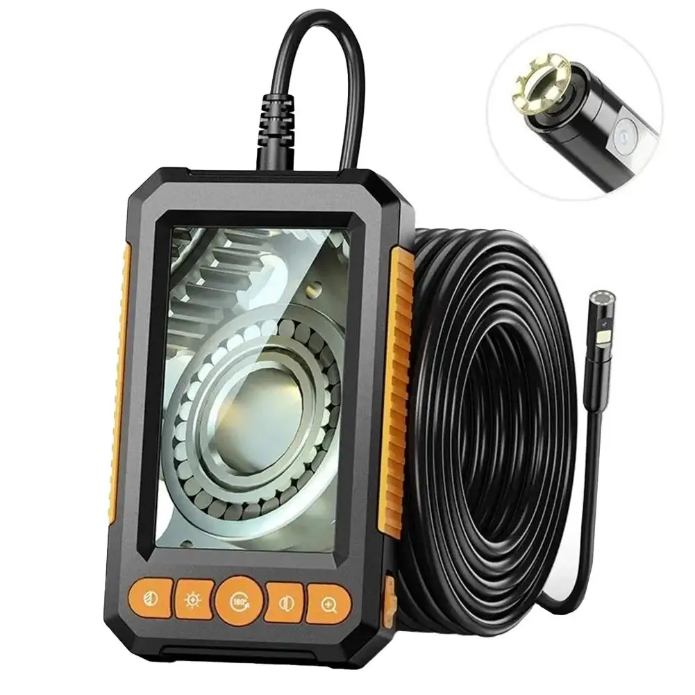 Borescope Inspection Tool Equipped with a Bright LCD Display Two Lenses for Enhanced Viewing Capabilities in Any Environment