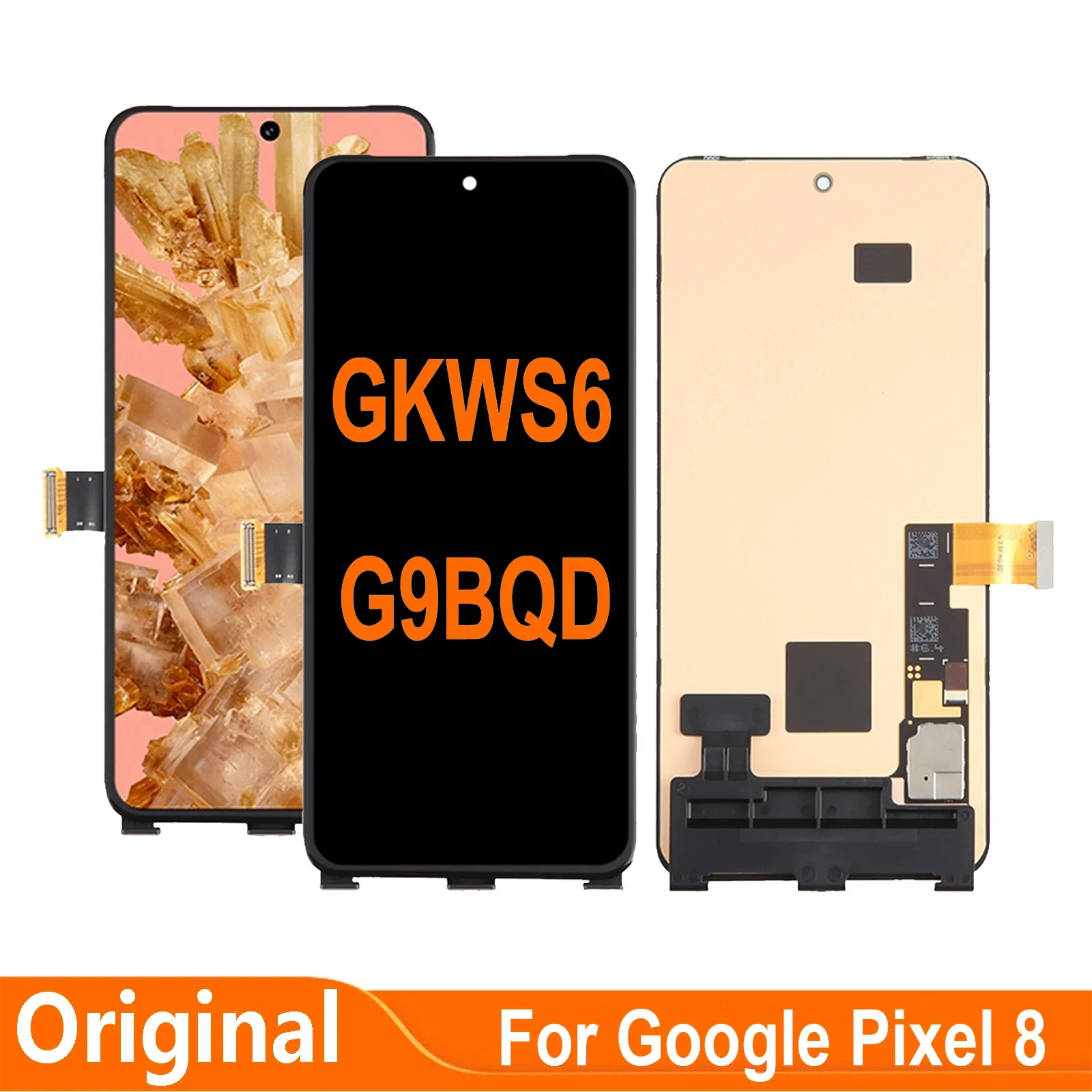 

120HZ For Google Pixel 8A OLED Display Touch Screen Digitizer Assembly Parts