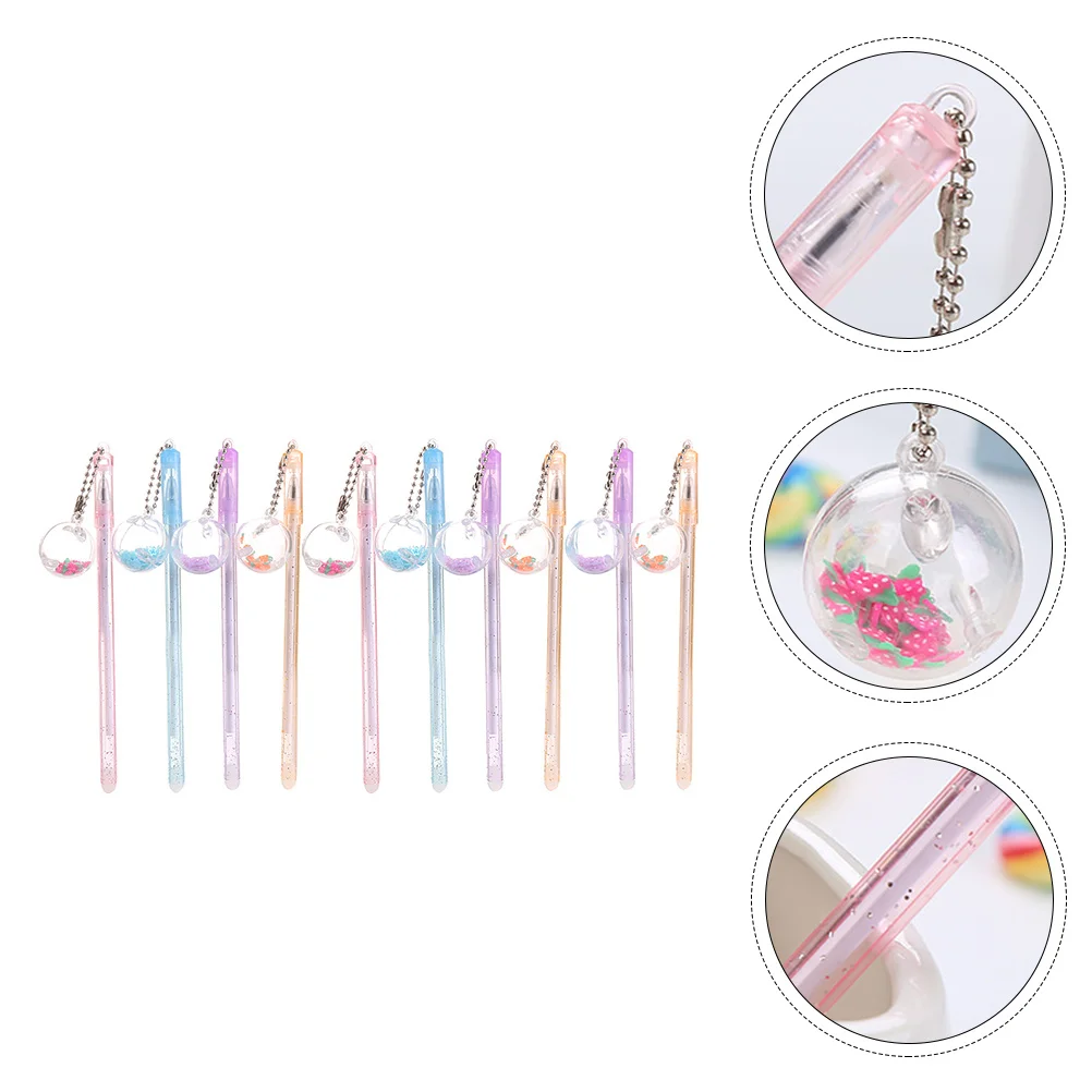 

10 шт. уникальные гелевые ручки, эко-гладкие письменные принадлежности, поздравительные открытки, раскраски, офисные школьные принадлежности