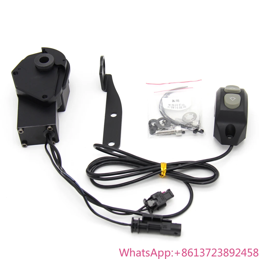 

For BMW R1250GS R1200GS Adventure 2013-2021 R1200 Motorcycle Windshield Windscreen Electric Elevator Remote Control Switch