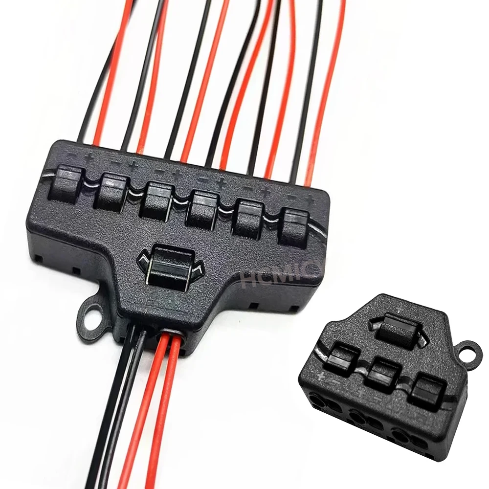 3/6 Ports Led Strip Connectors Ports Out Line Splitter Universal DIY Wiring Cable Connector Home Terminal Block for LED Lighting