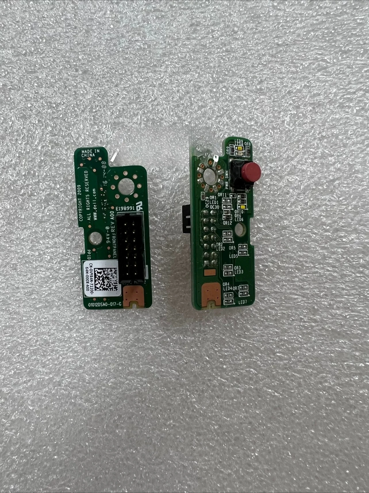 

For DELL Optiplex 7010 9010 Original US FF Power Button CN - 0VYR4N