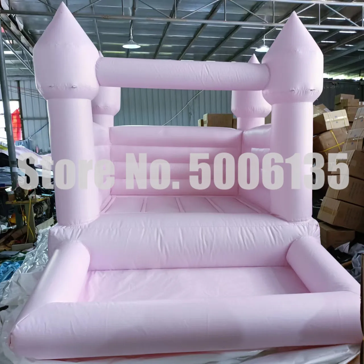 3x2.5M White Bouncer Wedding Birthday Event Jumping Mini Bounce House Commercial White Bounce House With Ball Pit Customized