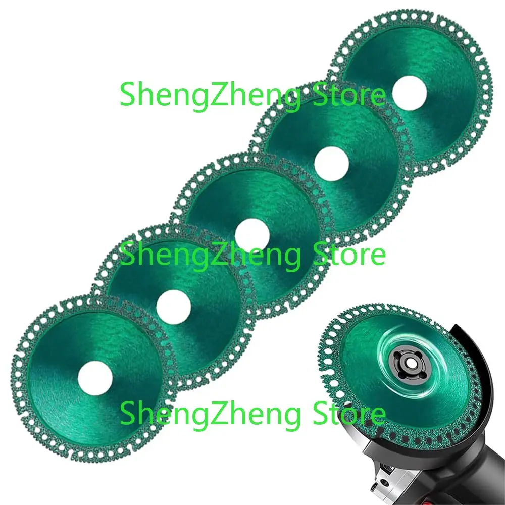 5Pcs 4 Inch Composite Multifunctional Cutting Saw Blade 2.0 - Cut Everything in Seconds for Angle Grinder