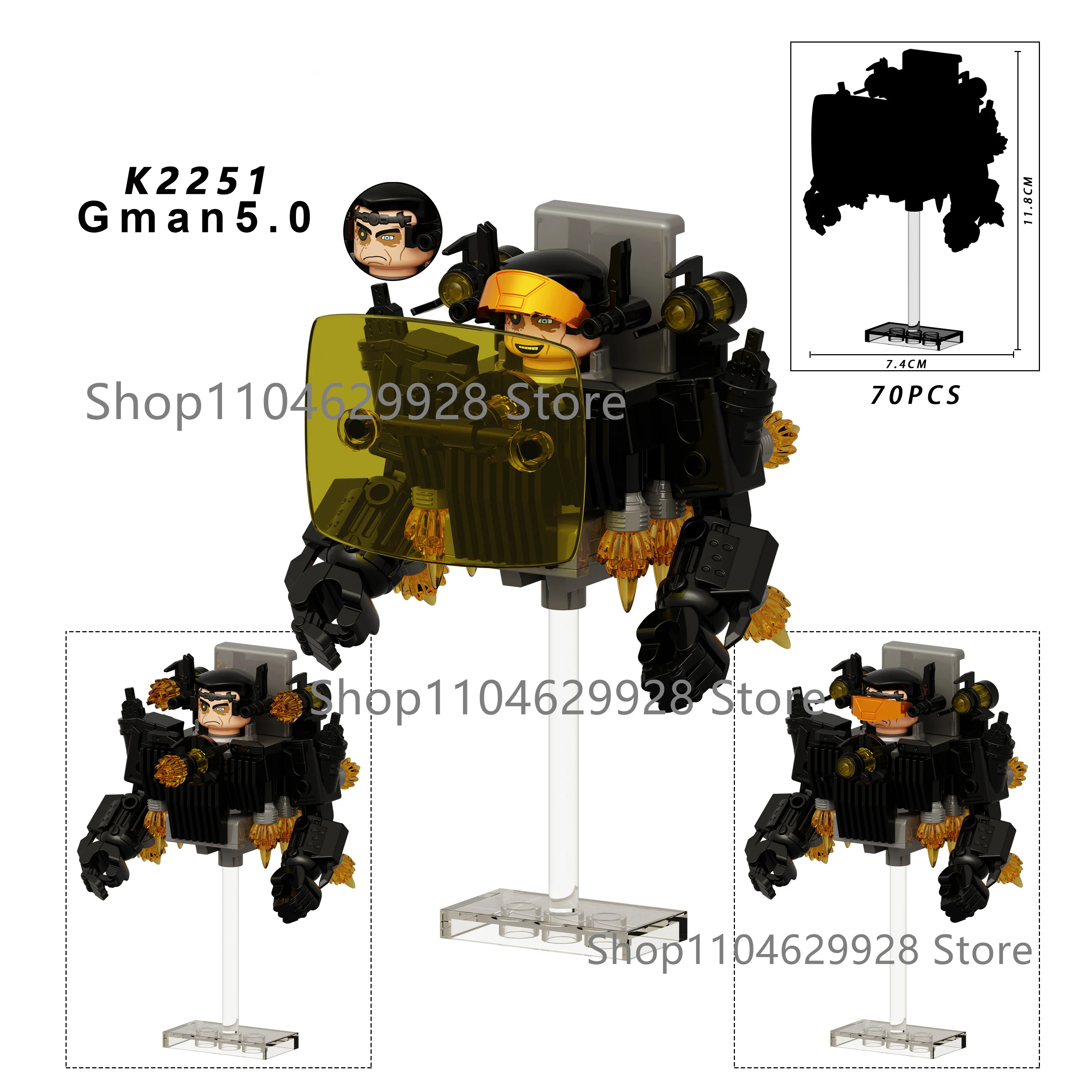 Neue KDL DJ Upgrade Kriegsgeschädigte Skibidi Toilette Mann Figuren Anime Block Spielzeug TvMan Titan Ziegel Modell Spielzeug Für kind Geburtstag Geschenk