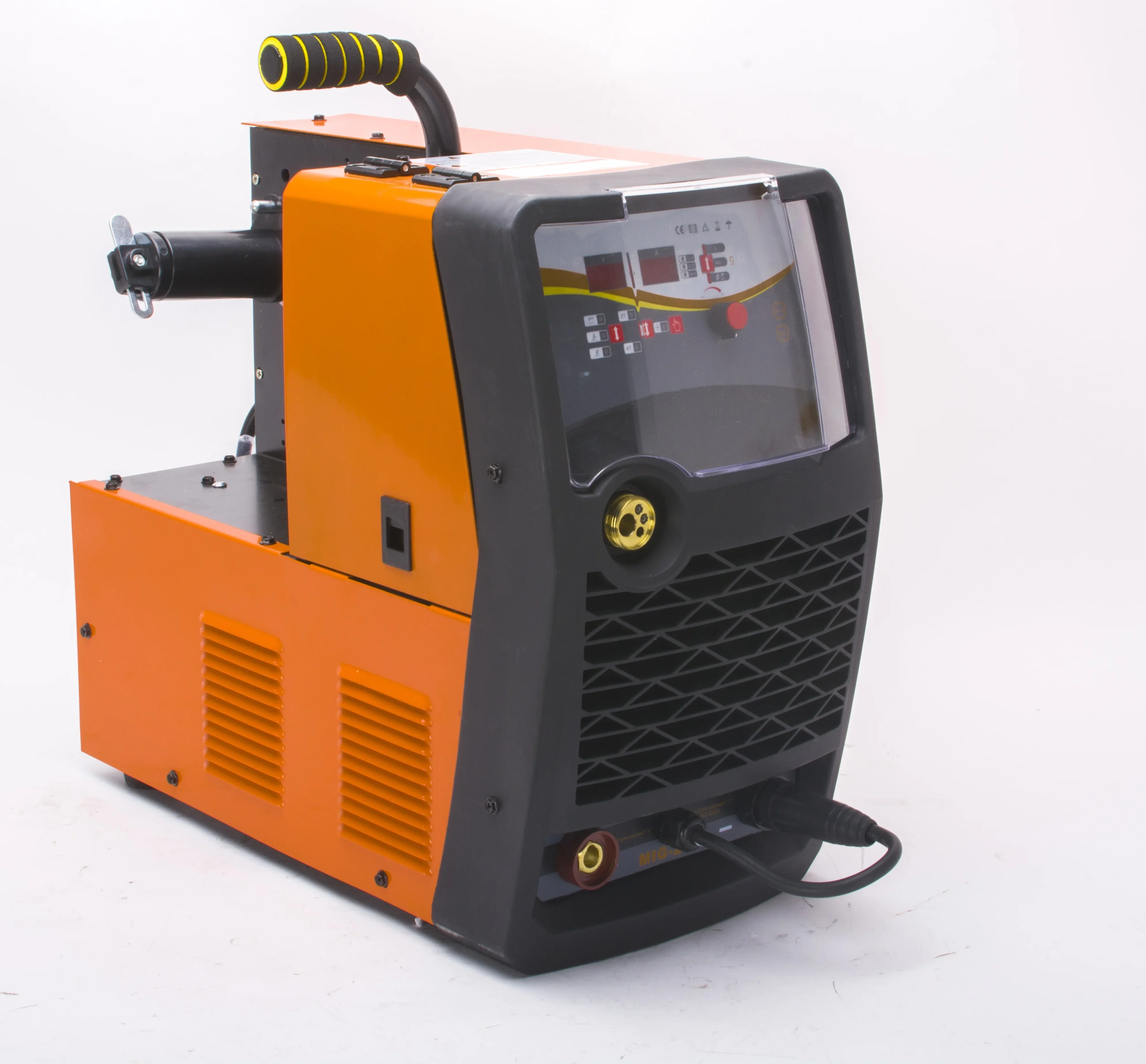 Single phase 220V 250A 15KGS closed feeder CE approved industrial Digital MMA/MIG/MAG/CO2 IGBT DC inverter welder MIG-250