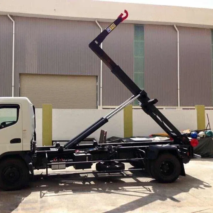 10 ton garbage truck mounted crane