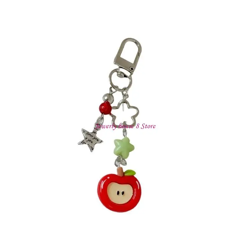 

Colorful Phone Charm Lanyard Stylish Pendant for Keychain Women Purse Accessory