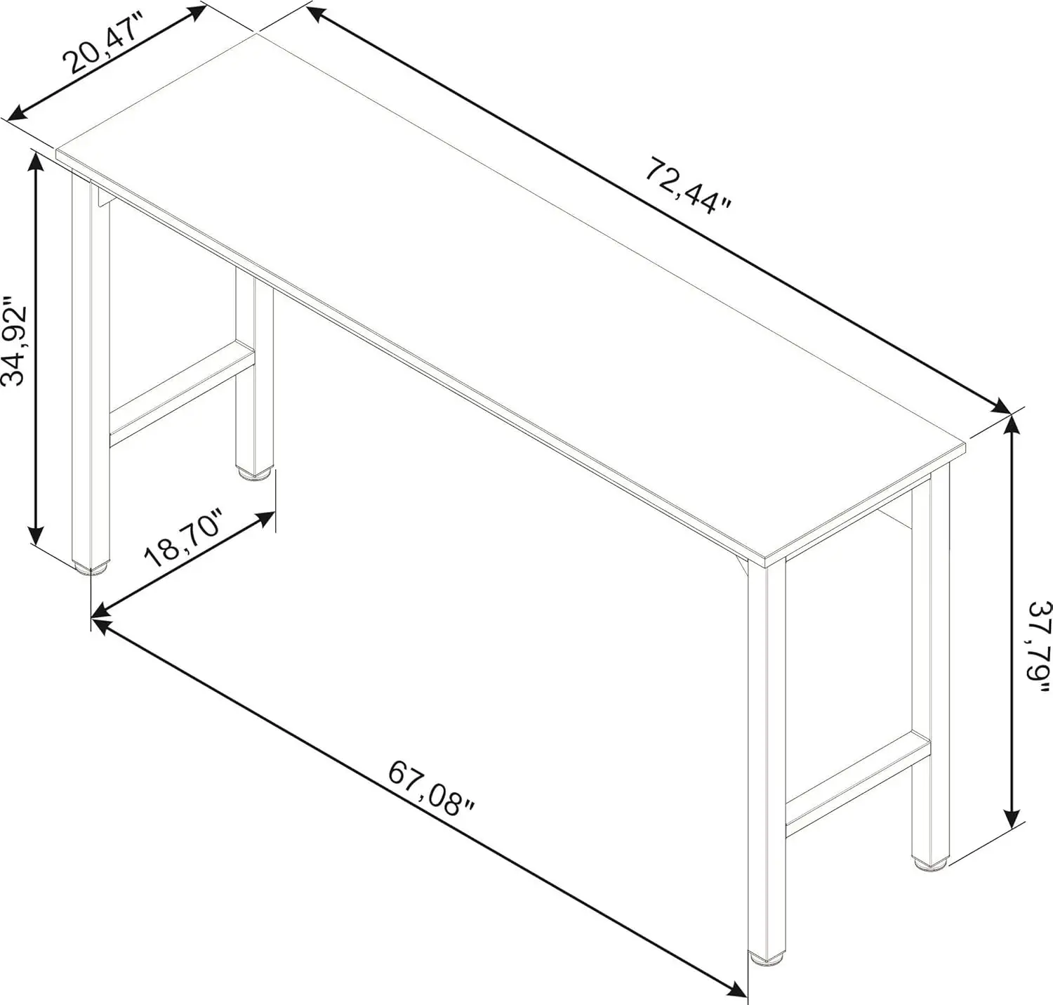 Tables de réfrigérant