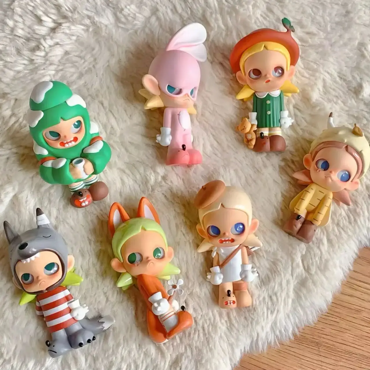 

POP MART Zsiga Walking Into the Forest Series Blind Box Toys Guess Bag Mystery Box Mistery Caixa Action Figure Surpresa Model