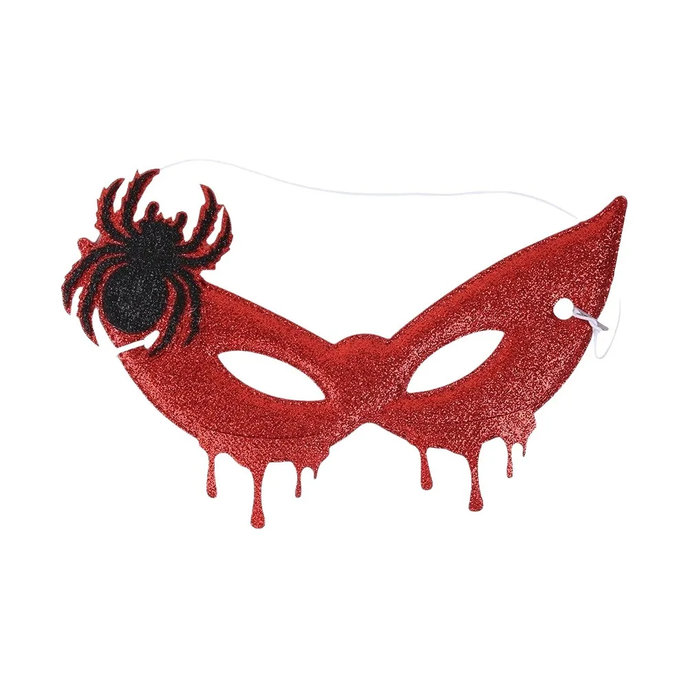 Funny Skull Half-Face Mask Bat Cosplay Masquerade Mask Fancy Prom Photo Prop Halloween Festival Party Mask Dress Up
