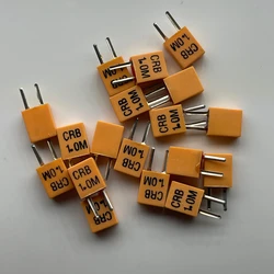 50PCS/ New genuine straight-in ceramic crystal resonator CRB1.0M 1MHZ 1.000MHZ straight-in two feet