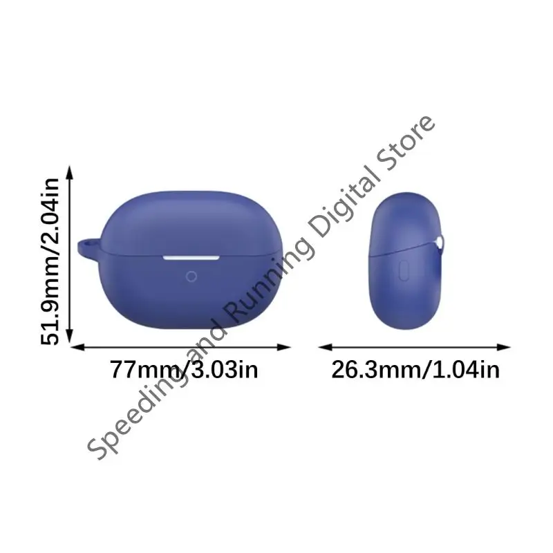 Q39D حافظة مقاومة للخدش غلاف جلدي مقاوم للصدمات لسماعة الرأس غلاف مقاوم للغبار غطاء سيليكون قابل للغسل يعزز القبضة #4