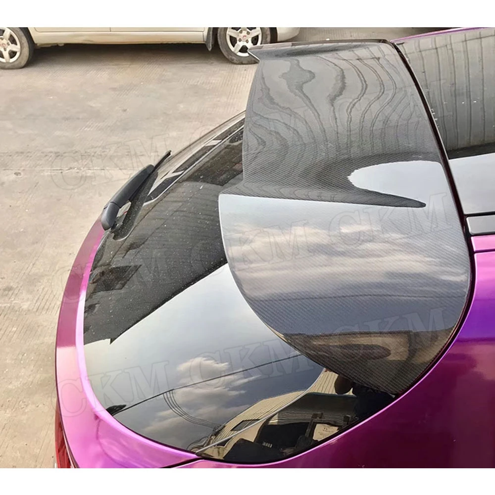 

Carbon Fiber Rear Spoiler For Alfa Romeo Stelvio Spoiler 2017 2018 2019 FRP Car Styling Body Kits Accessories