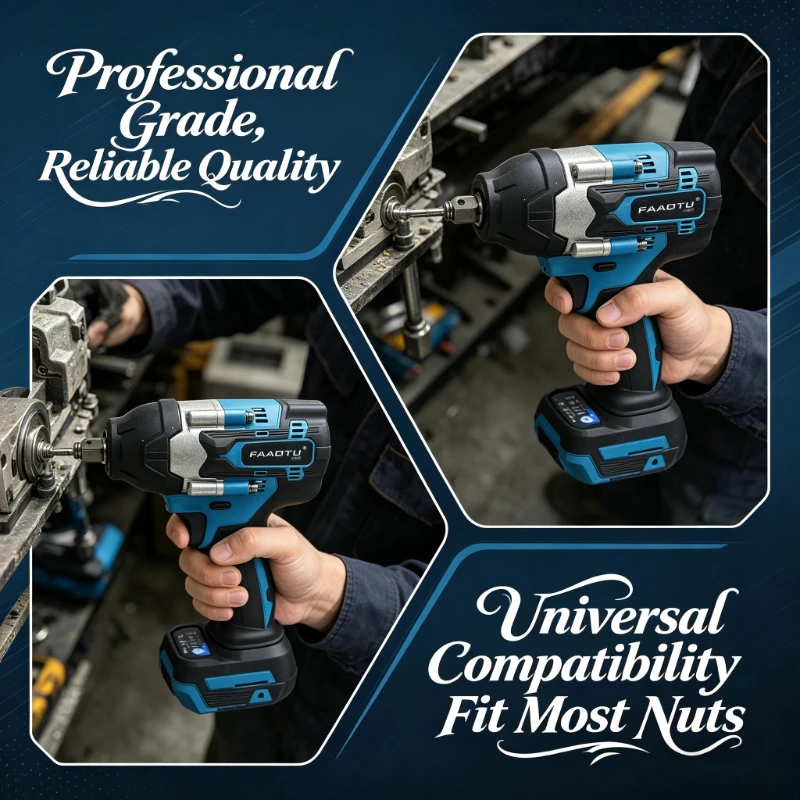 

FAAOTU 700 Brushless High-Torque Impact Wrench - MT Level, Suitable for All Fastening Tasks Compatible with MT batteries
