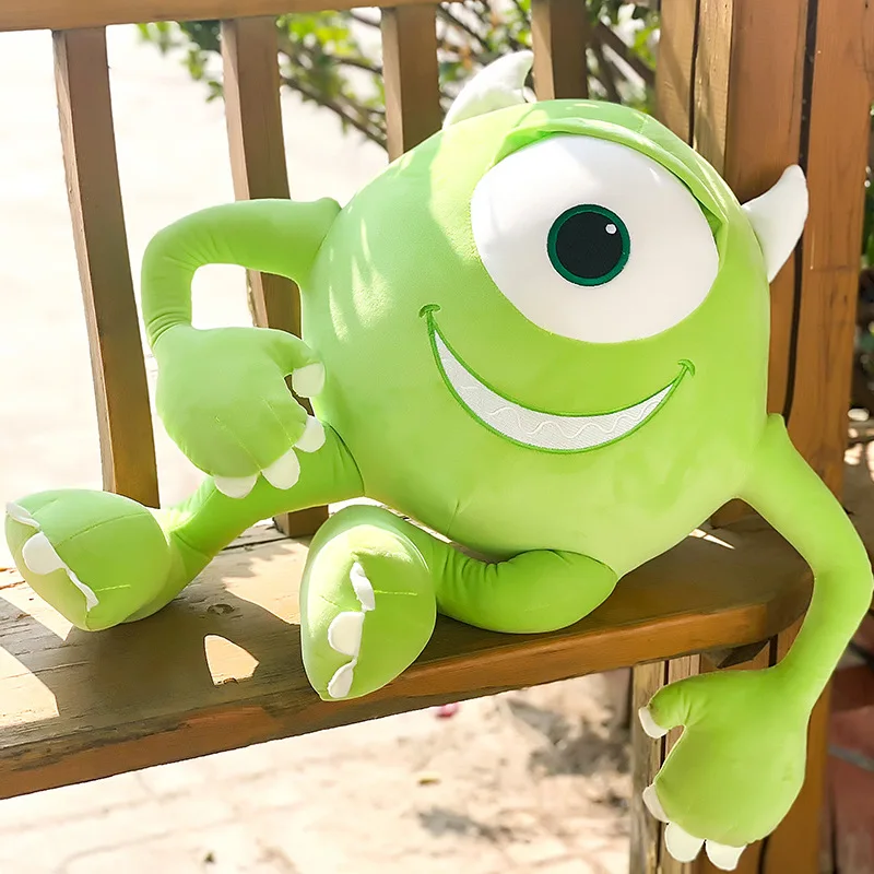 Disney Monsters University Pluche Gevulde Pop Monster Grote Ogen Pop Kinderverjaardagscadeau Zacht Kussen Kawaii Kamerdecoratie