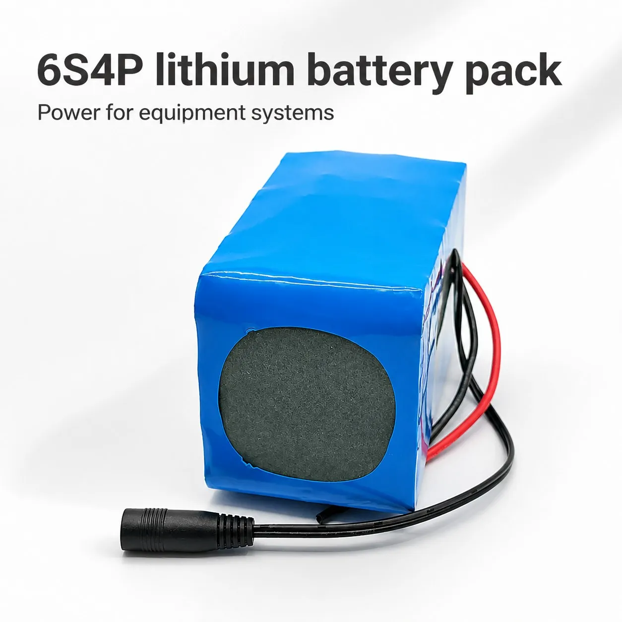 25.2V 6S4P Li-Ion Battery Pack for Electric Scooter E Bike Repair Blue Soft Pack With DC XT60 Connector Options