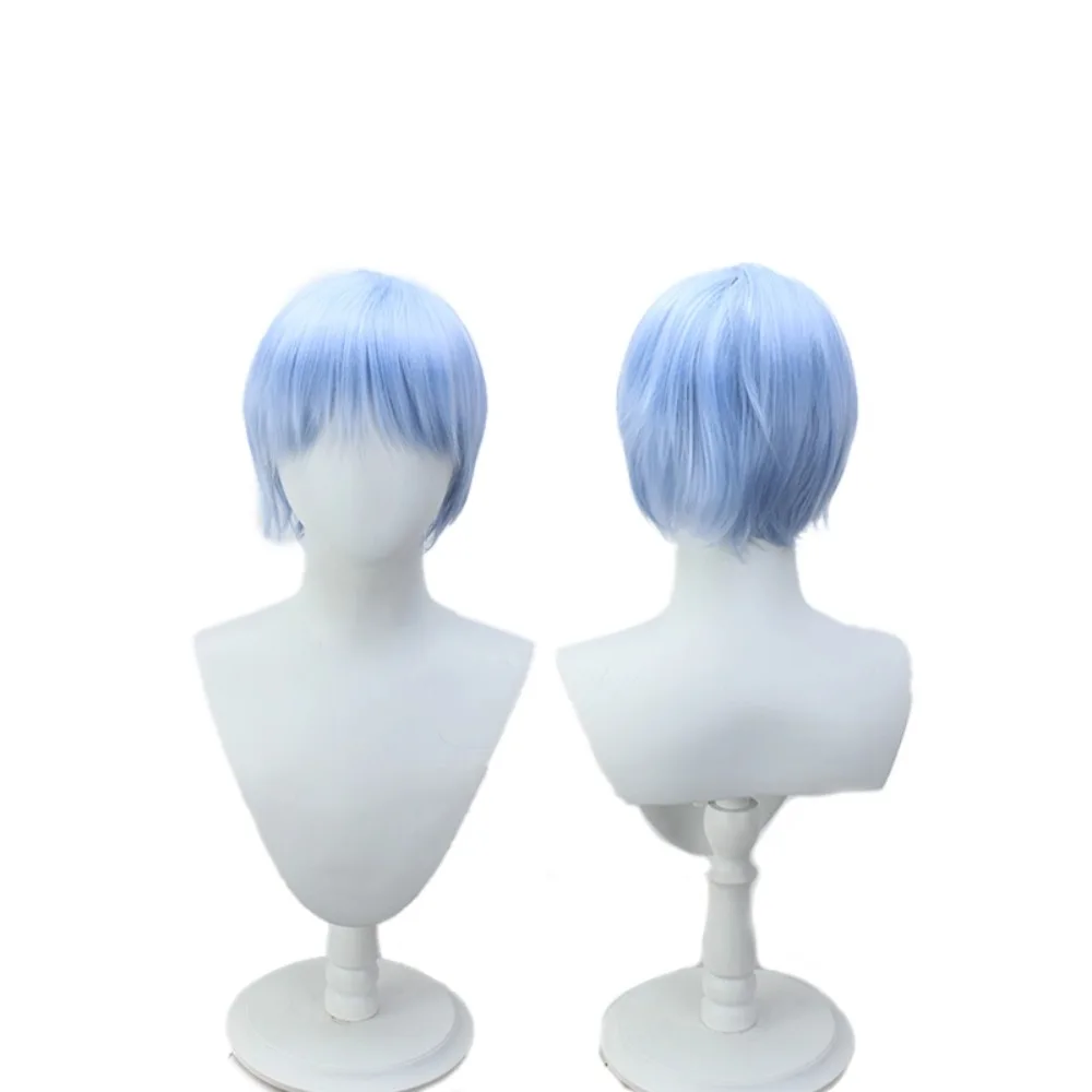 Frieren Himmel Cosplay Wig Blue Anime Hair