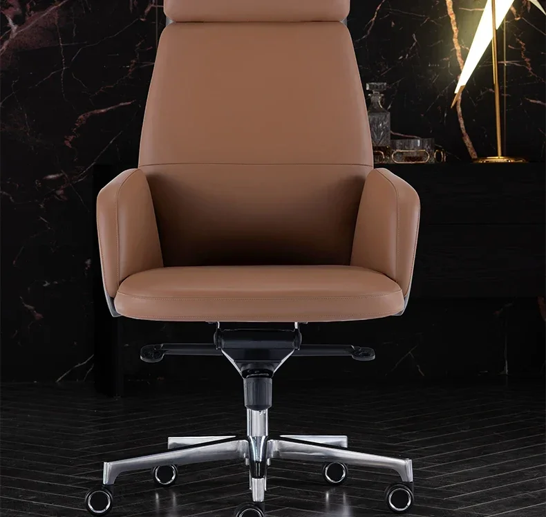 Leather boss chair Business home comfortable office chair Office seat