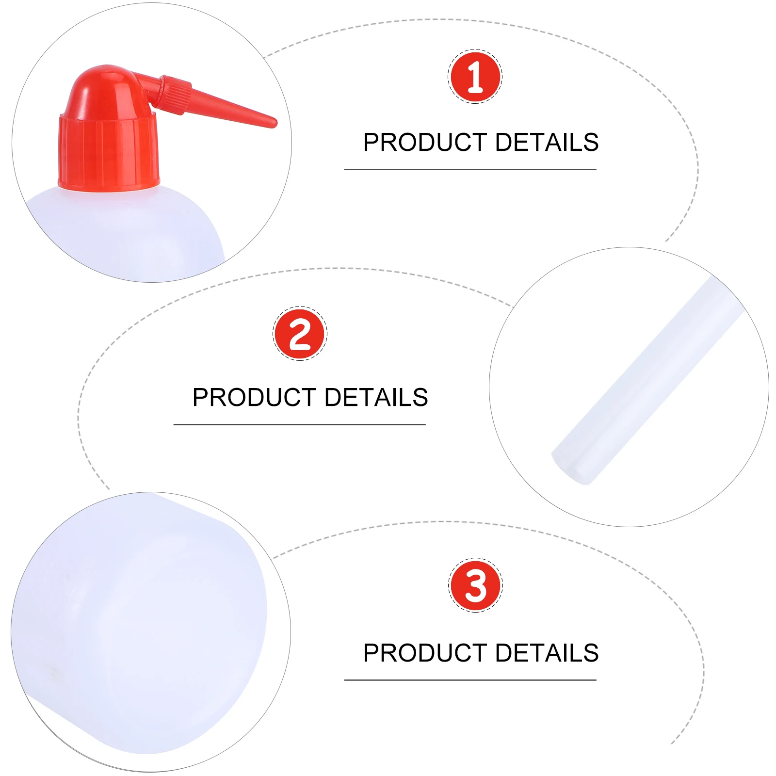 

2 Pcs Pet Water Feeder Cans Animal Terrarium Reptile Safety Wash Bottles Watering