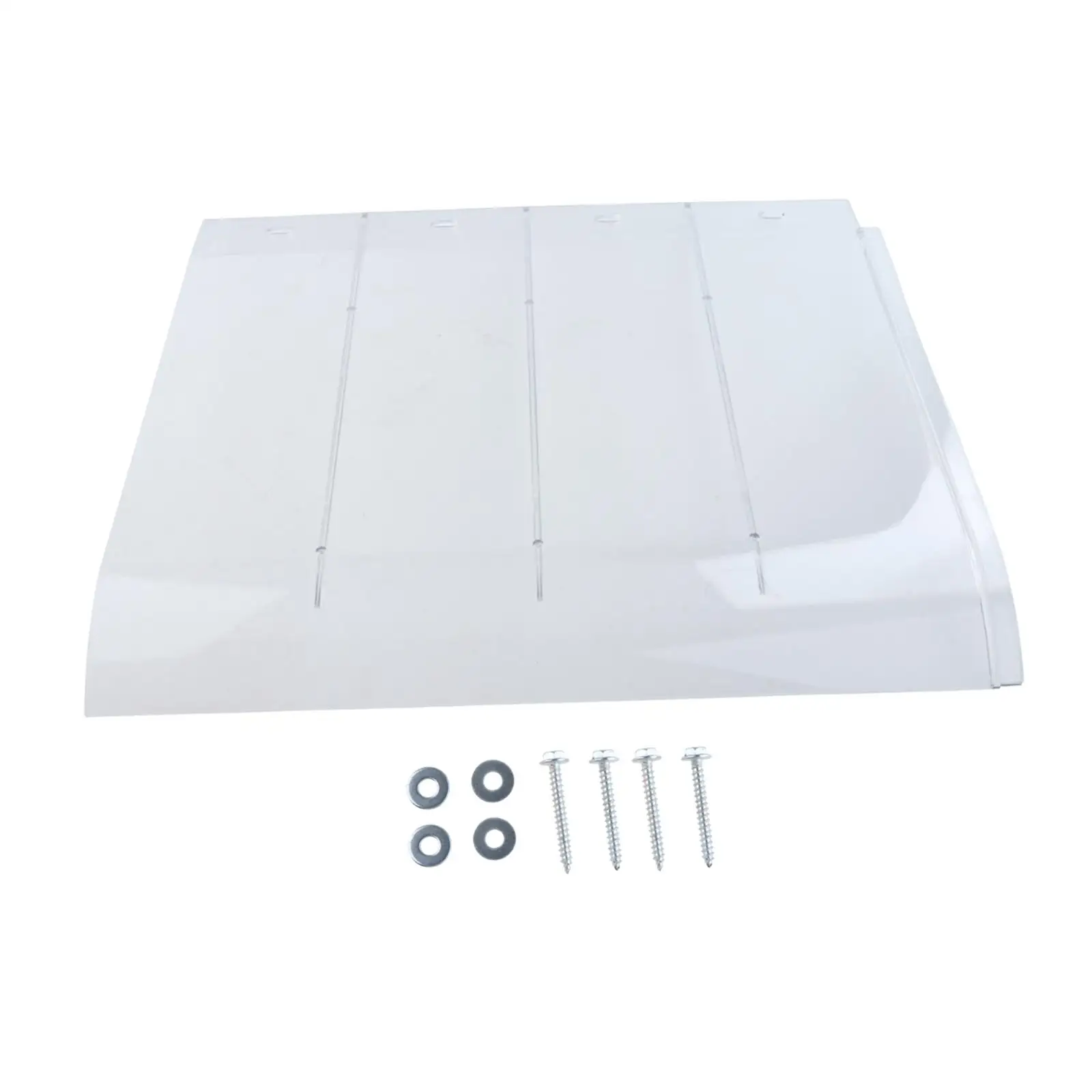 Window Awning Door Canopy PC Board Window Shade for Garden Garage Outside